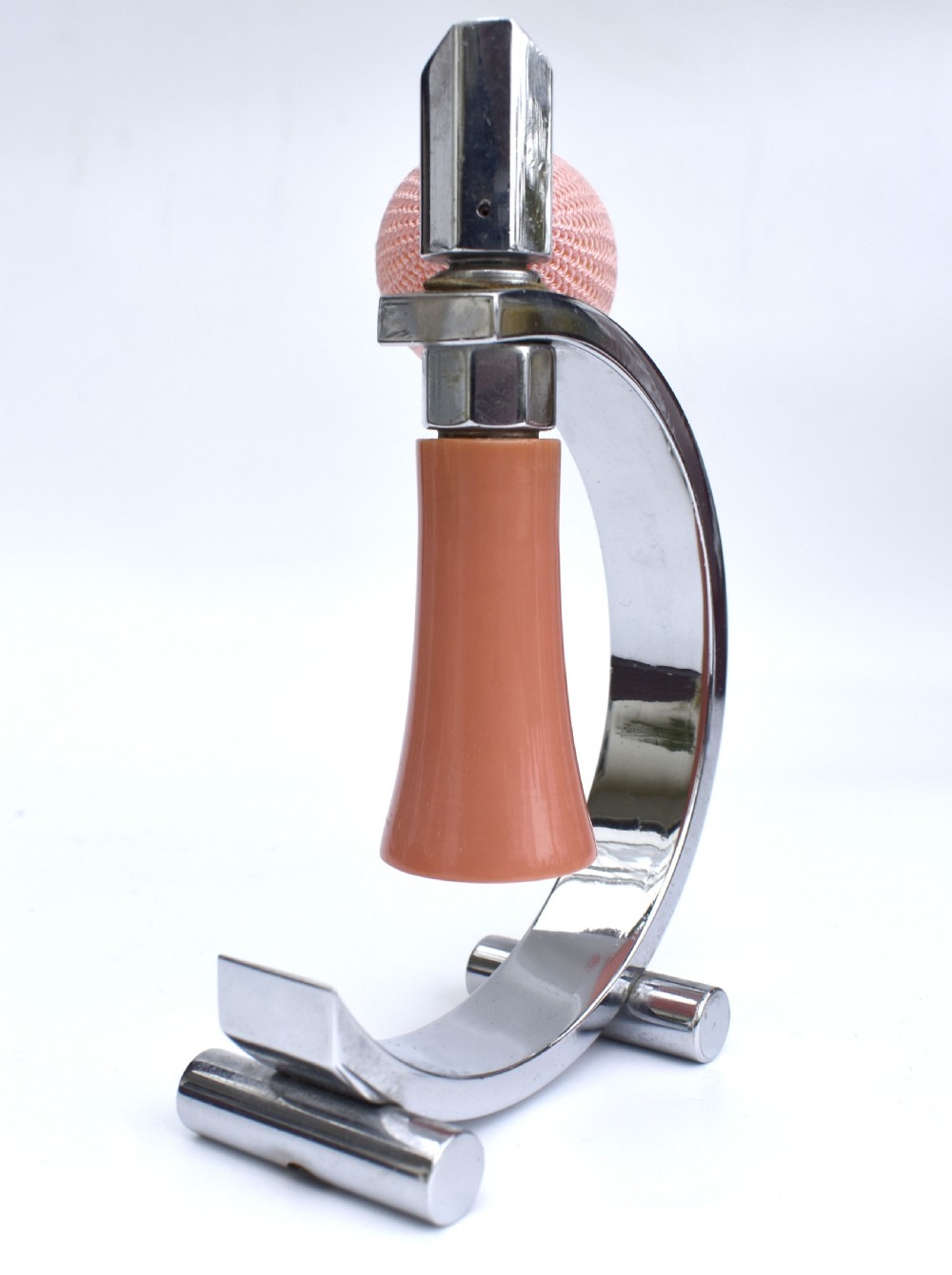 Art Deco Modernist Ladies Perfume Atomizer & Stand, c1930 View III
