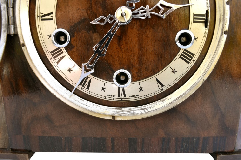 Art Deco Enfield Clock With Westminster Chime, 8 day, c1930 View IX