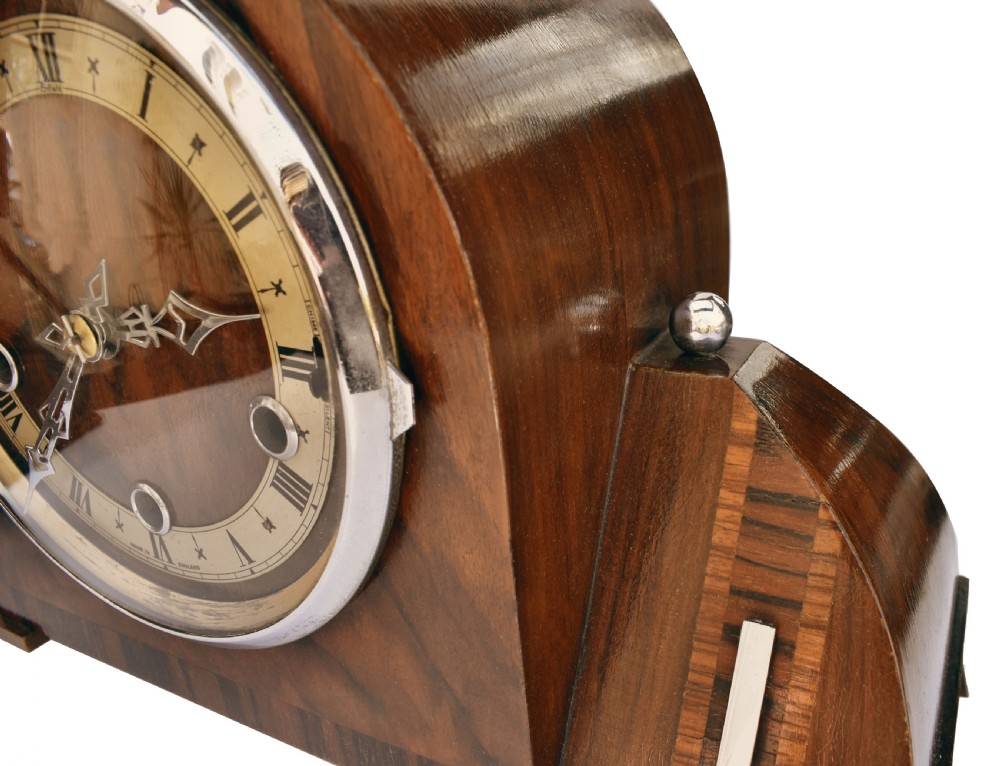 Art Deco Enfield Clock With Westminster Chime, 8 day, c1930 View X