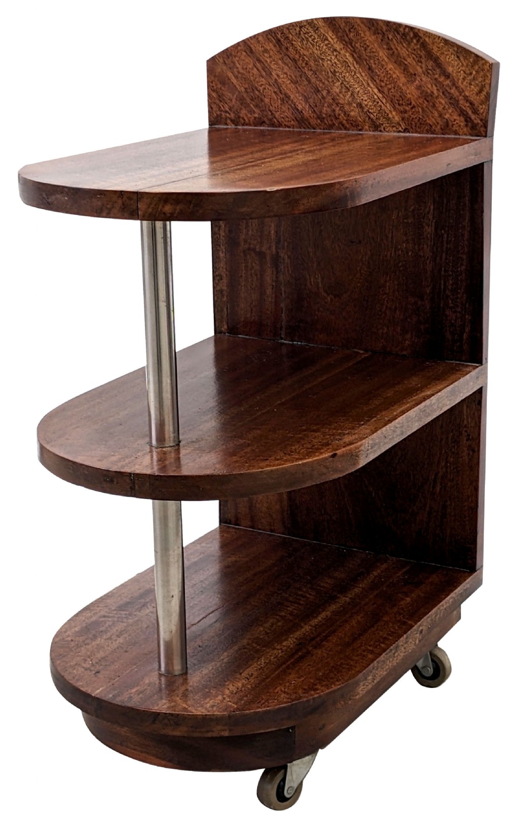 Art Deco Modernist Trolley Bar Cart, c1930
