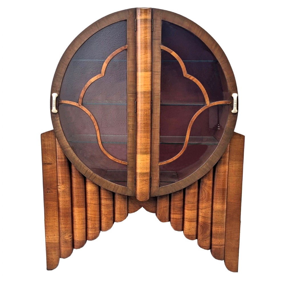 Art Deco Walnut 'Rocket Cabinet', c1930