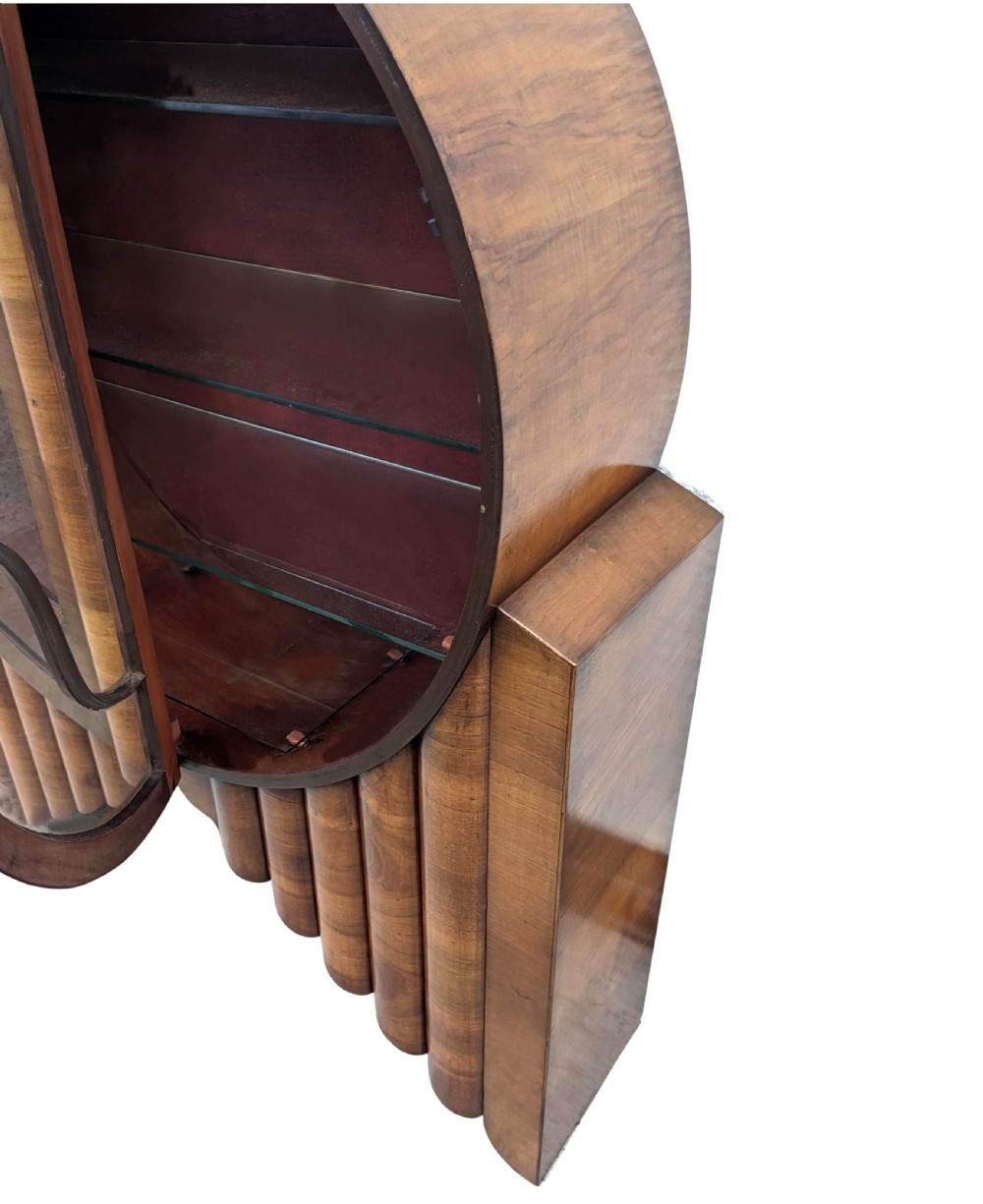Art Deco Walnut 'Rocket Cabinet', c1930 View III