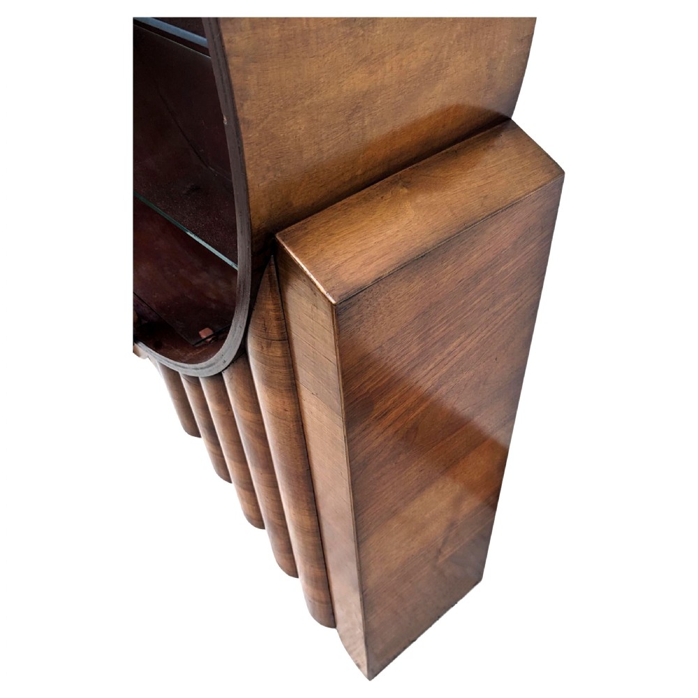 Art Deco Walnut 'Rocket Cabinet', c1930 View V