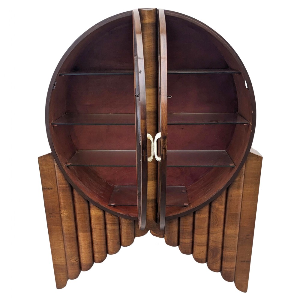 Art Deco Walnut 'Rocket Cabinet', c1930 View VII