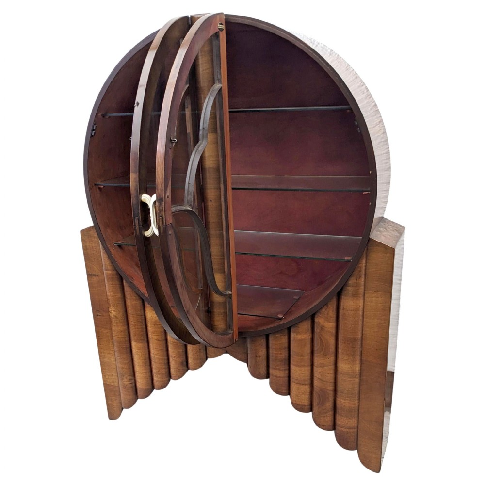 Art Deco Walnut 'Rocket Cabinet', c1930 View VIII
