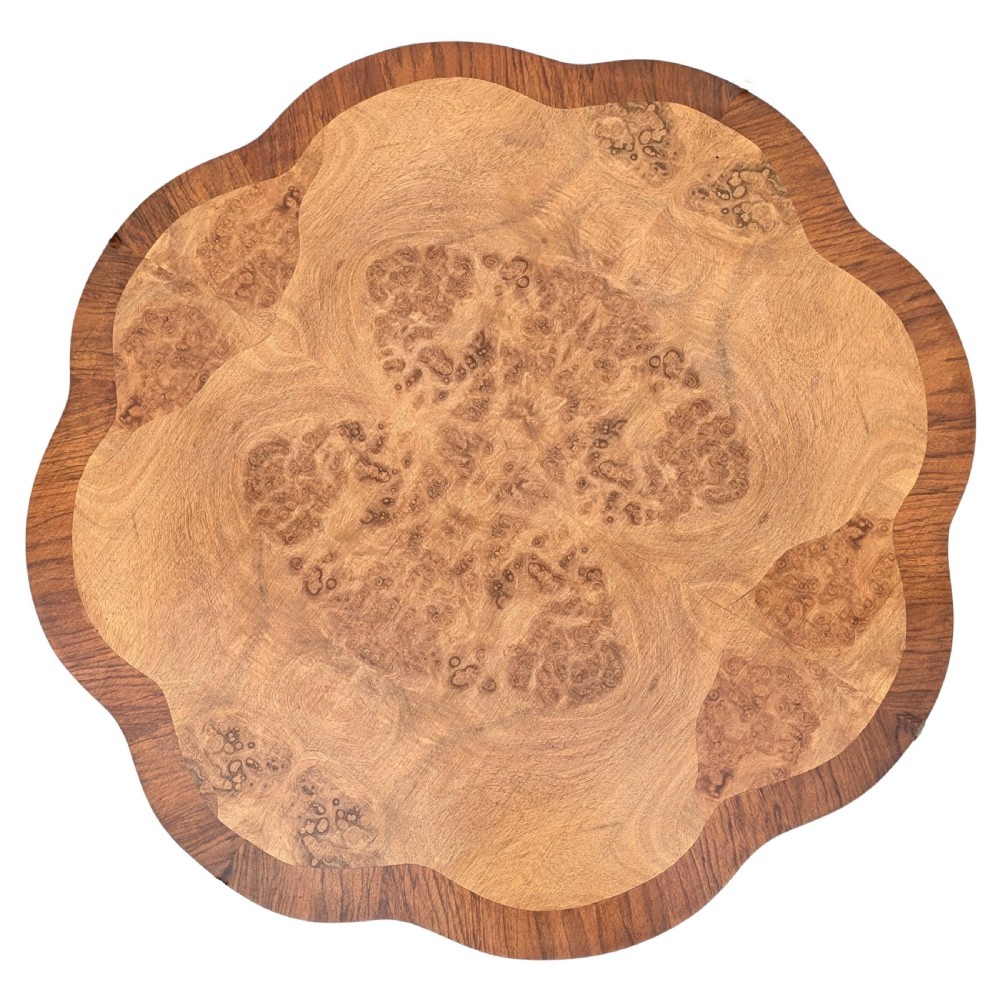 Art Deco High Quality Walnut Nest of 5 Tables by Epstein, 1930 View III