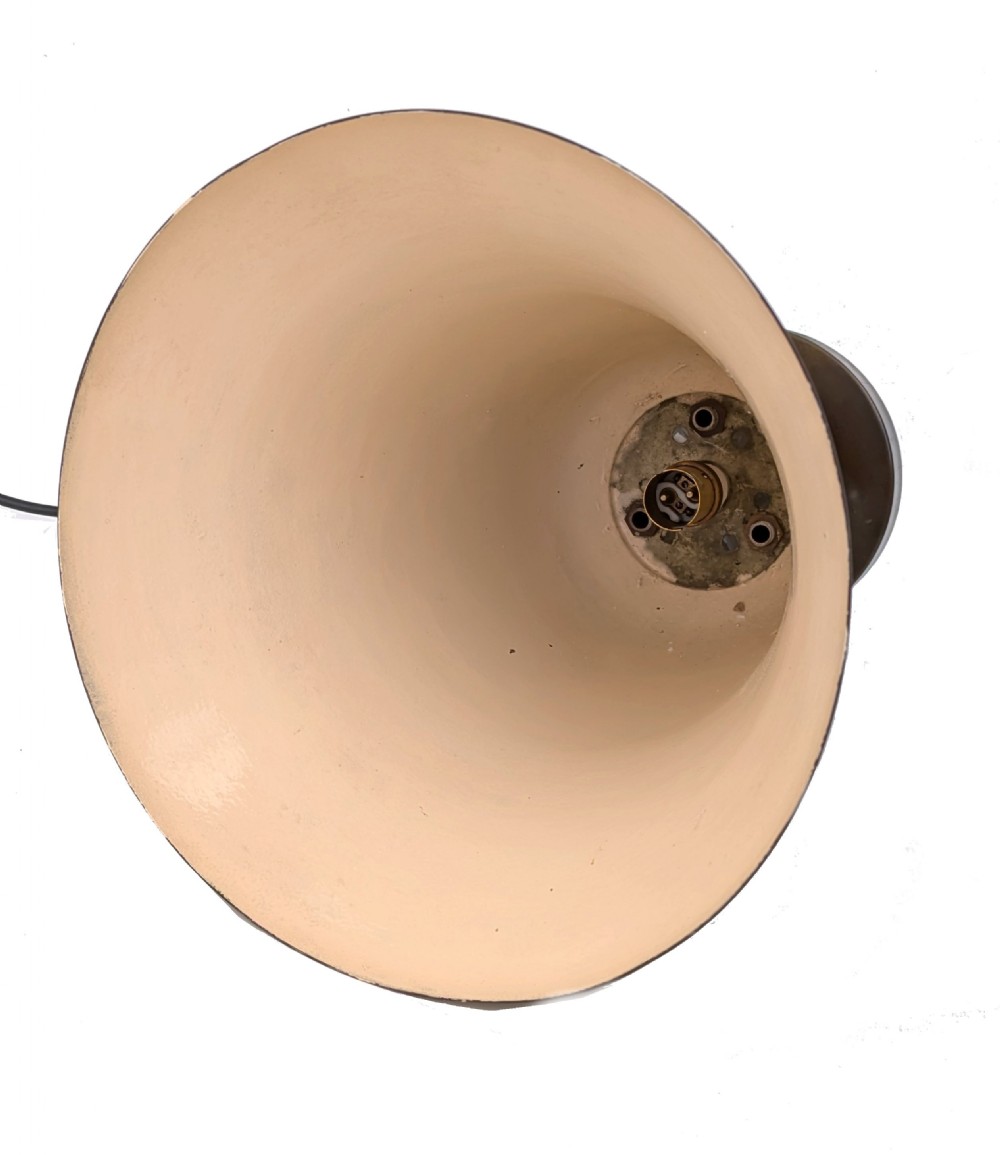 Art Deco Table Lamp French Bronzed Uplighter, circa 1930 View V