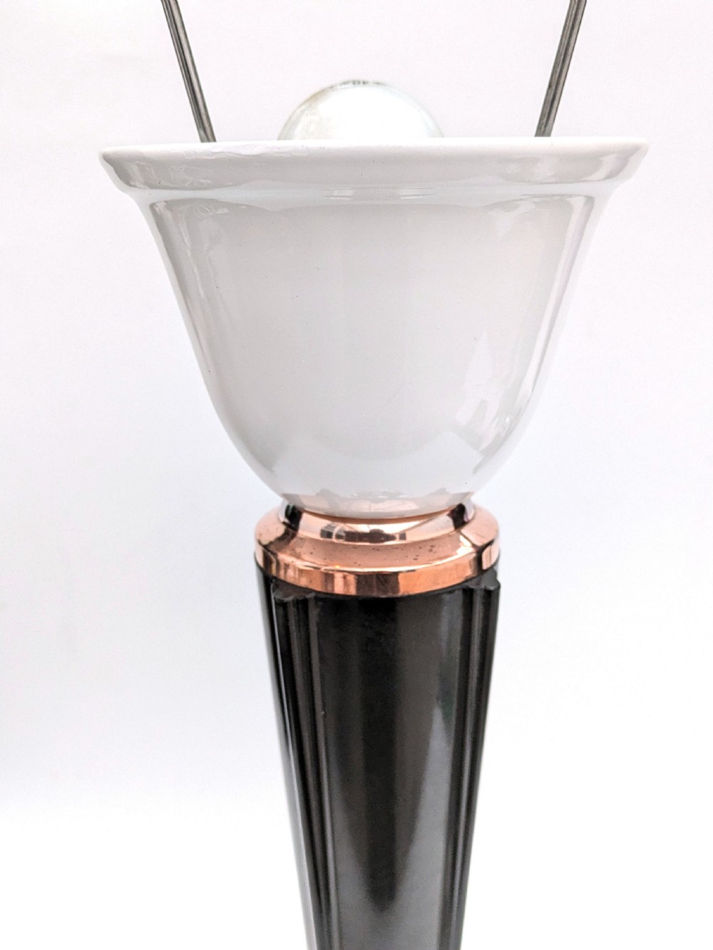 Art Deco Iconic Bakelite Lamp By Eileen Gray, France, c1930 View VI
