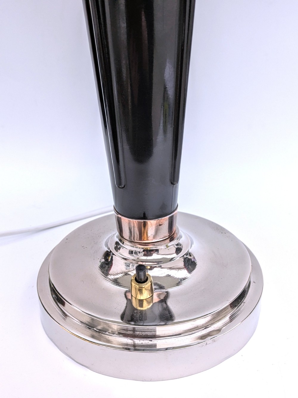 Art Deco Iconic Bakelite Lamp By Eileen Gray, France, c1930 View XI