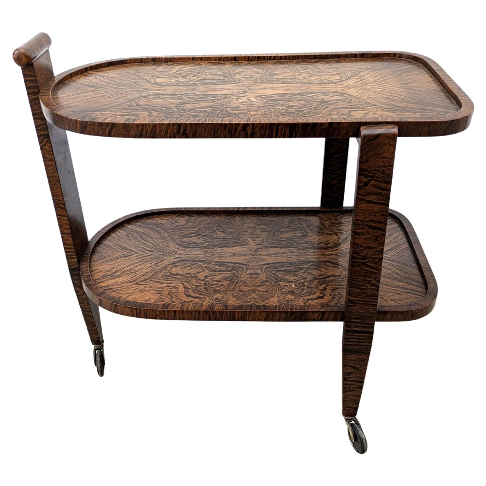 Art Deco Drinks Hostess Bar Cart Trolley, circa 1930 View VII