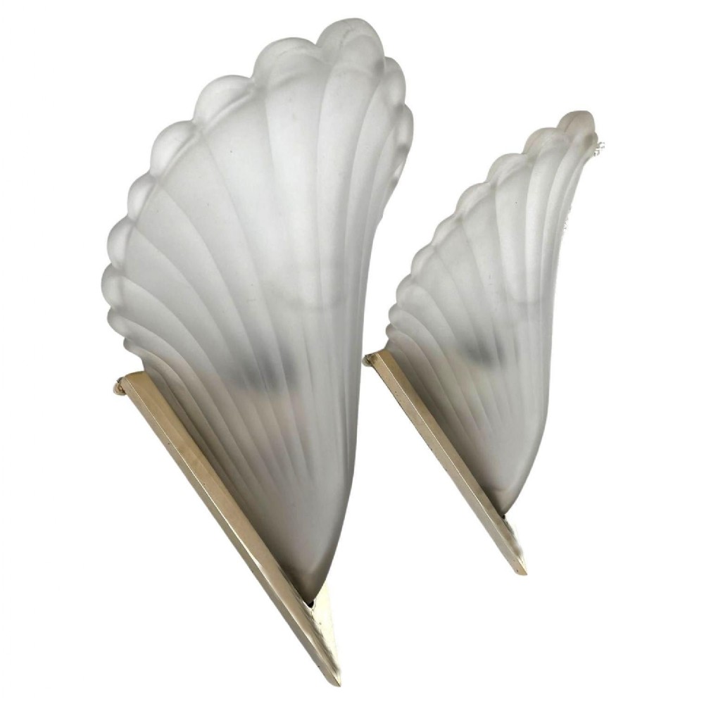 Art Deco Matching Pair of Wall Lights, 1930's