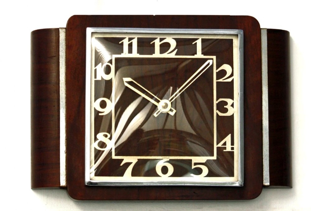 Impressive Art Deco Large Wall Clock, c1930