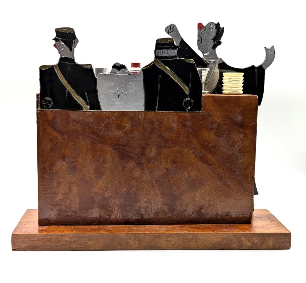 Art Deco Cocktail Stick Barware Set By Sudre ' The Judge', French, c1930 View VII