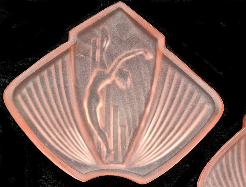 Art Deco Glamourous Matching Pair of Nude Female Wall Lights, c1930s View X