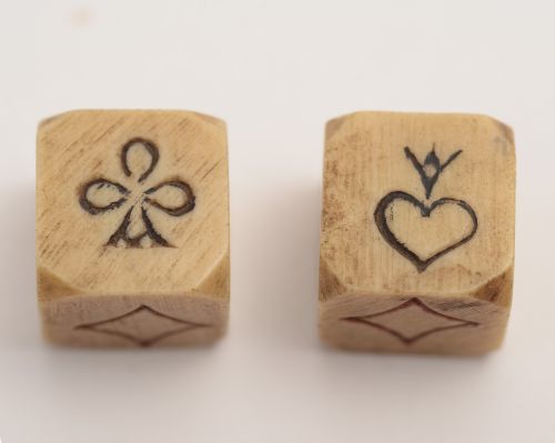 Pair of Napoleonic Pow Dice