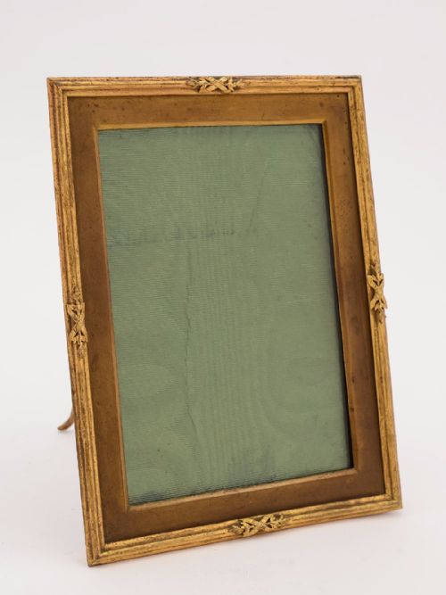 Edwardian Gilded Brass Photo Frame, Circa 1900