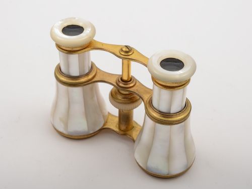 Pair of Mother of Pearl Opera Glasses, Circa 1900