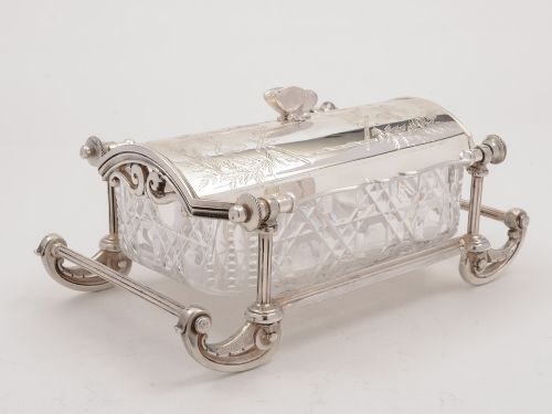 Elkington Silver Plated Butter Dish, 1896