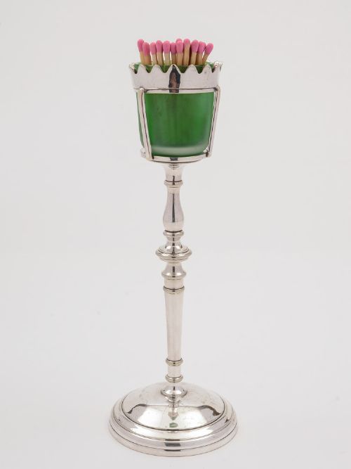 Match Striker in Shape of Victorian Street Lamp, Circa 1900