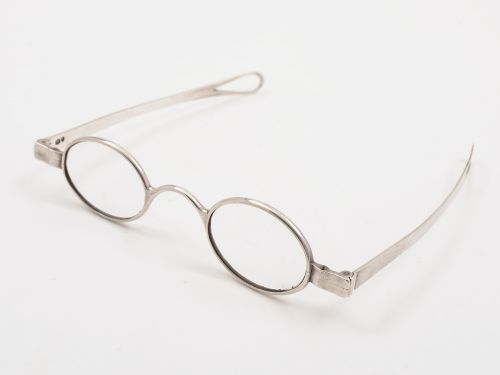 Georgian Silver Child's Reading Glasses, Hallmarked 1825