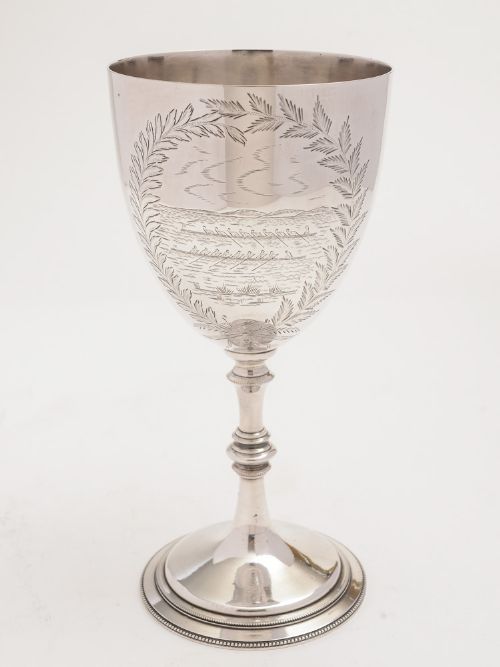 Victorian Putney to Hammersmith Boat Race Trophy, Circa 1881