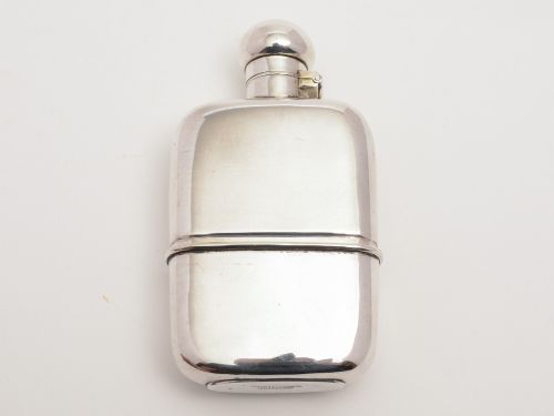 Edwardian Hip Flask, Circa 1910