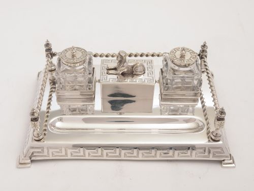 Victorian Ink Stand, Circa 1880