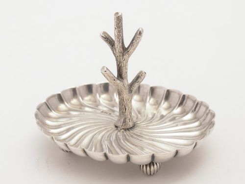 Victorian Silver Ring Tree, Hallmarked Sheffield 1899