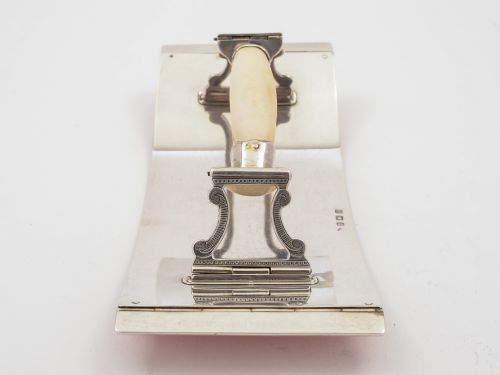 fig 1. Silver (Press Down) Desk Blotter, Birmingham 1913