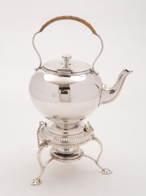 fig 1. Victorian Bachelors Tea Kettle, Circa 1890