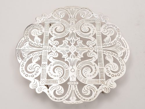 French Adjustable Table Trivet, Circa 1900