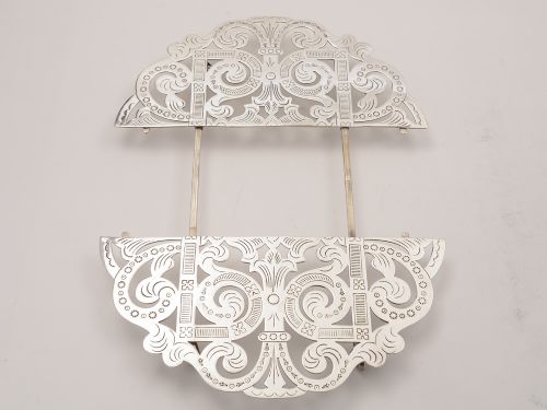 fig 1. French Adjustable Table Trivet, Circa 1900