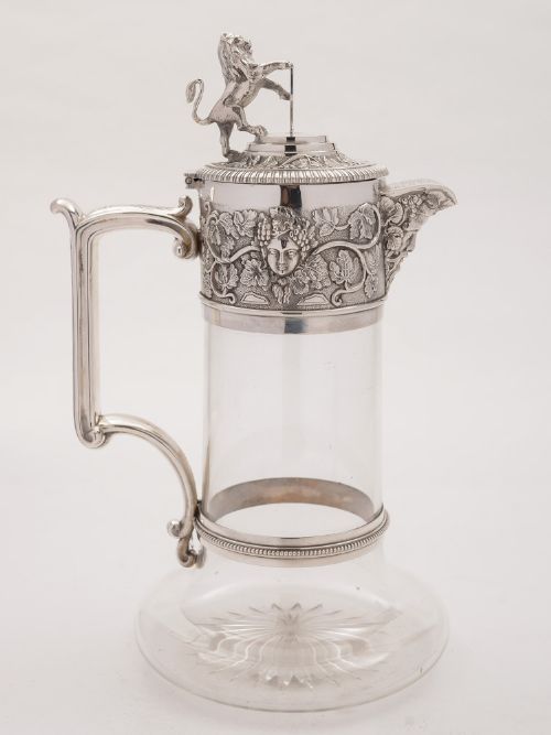Victorian Elkington Claret Jug, 1890