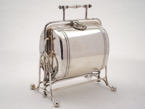 Victorian Folding Biscuit /Cookie Box, 1876