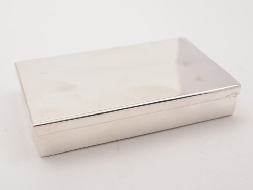 fig 1. Edwardian Leather Cased Sandwich Box, Circa 1905
