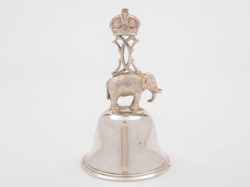 Mappin & Webb Elephant Table Bell, Circa 1930s