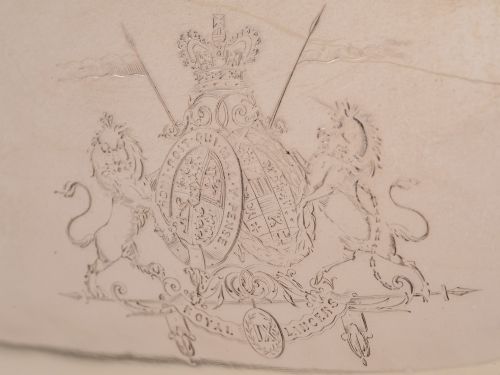 fig 1. Royal 9th Lancers Meat Dome, Elkington 1881