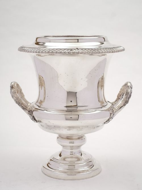fig 1. Georgian Sheffield Plated Champagne Bucket, Circa 1820
