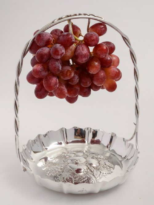 Elkington Silver Plated Grape Dish, 1924