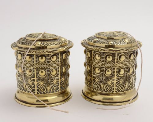 Pair Edwardian String Boxes, Circa 1900
