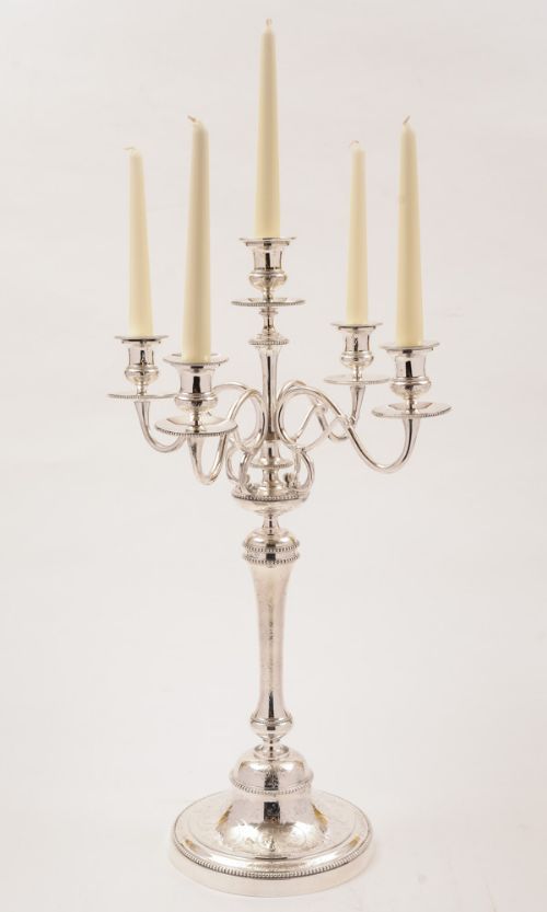 Large Christofle Candelabra, Circa 1900