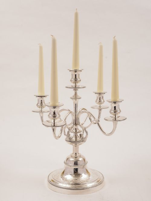 fig 2. Large Christofle Candelabra, Circa 1900