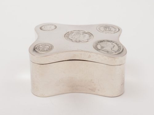 Scottish Silver Box, Edinburgh 1897