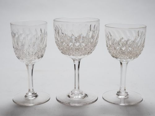 Suite of 25 Edwardian Glasses, Circa 1905