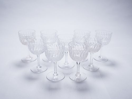 fig 1. Suite of 25 Edwardian Glasses, Circa 1905