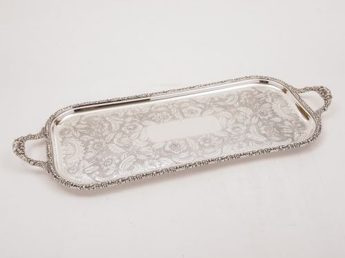 English Oblong Tray, Circa 1920
