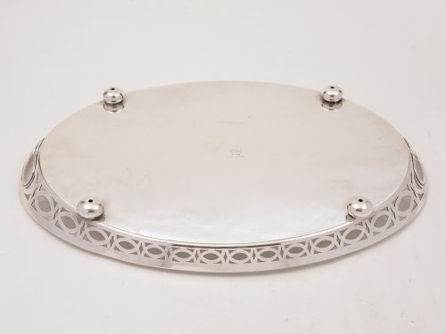 fig 1. Edwardian Gallery Tray, Circa 1905