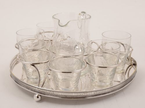 Scottish 7 Piece Serving Set, Circa 1920