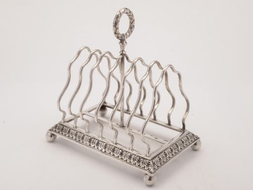 Edwardian Toast Rack, Circa 1905
