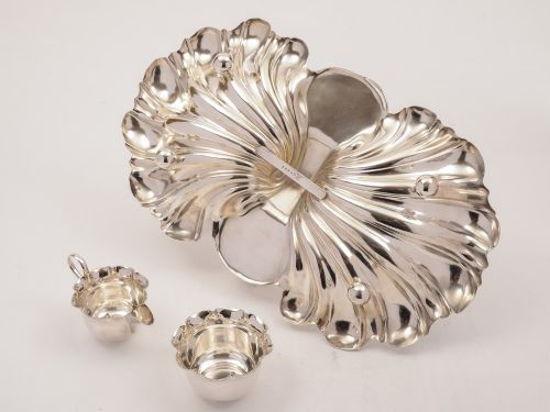 fig 1. Victorian Strawberry Set, Circa 1890